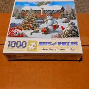 Bits and Pieces Countryside Christmas Jigsaw Puzzle